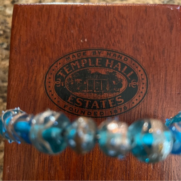 Vtg Handmade Cigar Box handbag / handled box - Picture 11 of 14